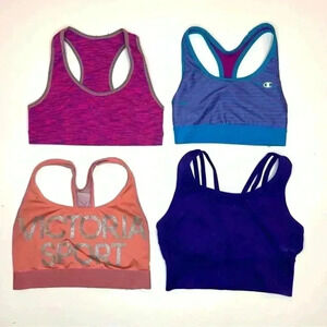 Lot of 4 Women’s Sport Bras Size - XS